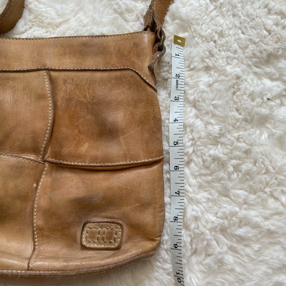 Bed Stu Genuine Leather Coronado Brown Crossbody Bag Women's Purse - Picture 3 of 7